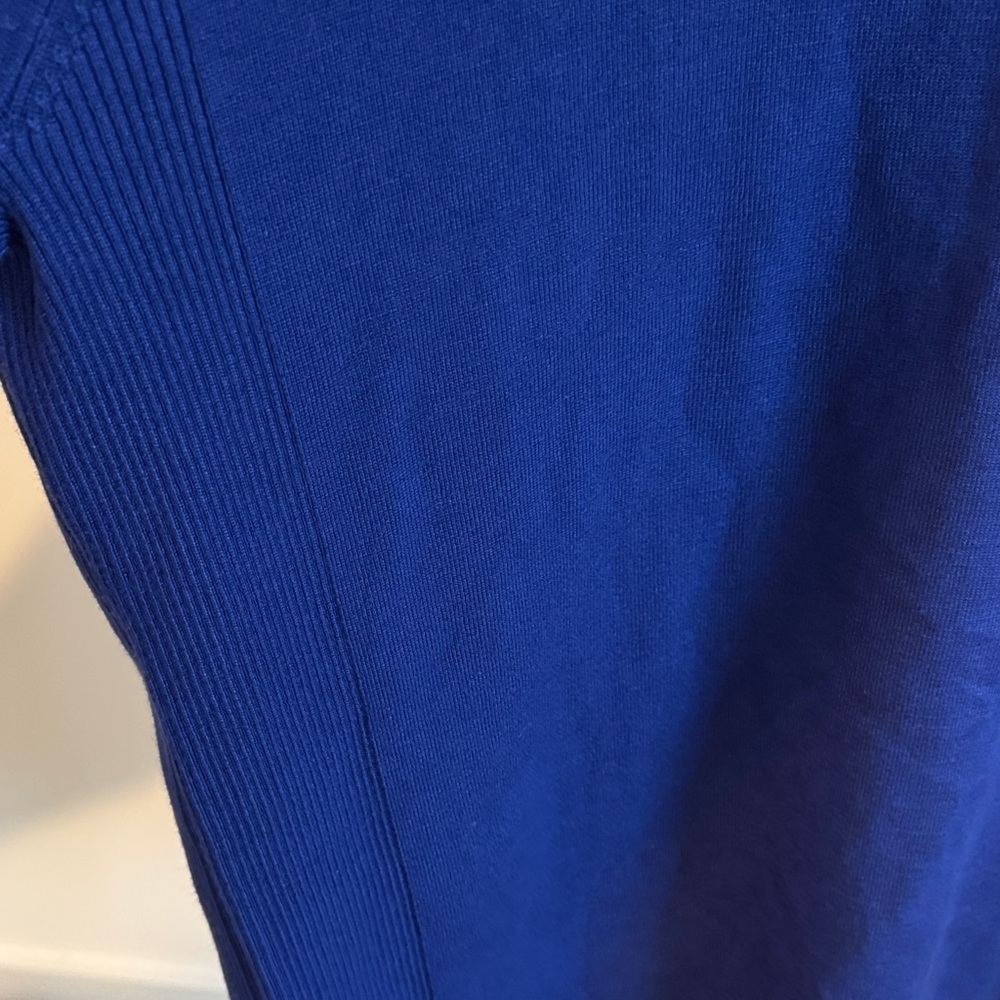 JM Collection Deep Blue Knit Turtleneck NWT size XXL - Picture 4 of 9